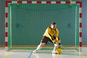 knotenloses Hallenhandball-Tornetze aus Polypropylen