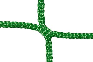 Schutznetz aus Polypropylen hochfest mit Randseil und Kauschenbügel