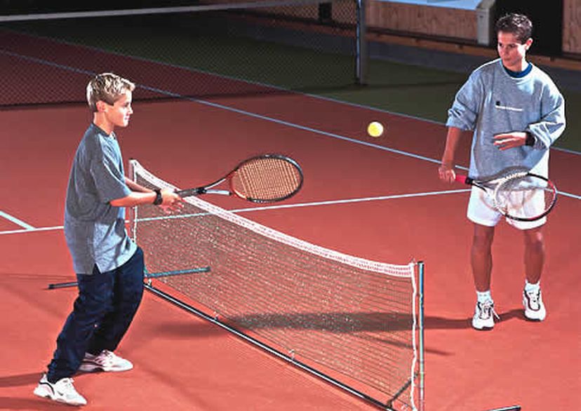 Kinder-Tennisnetz/Badminton-Freizeitnetz aus Polyethylengewirke