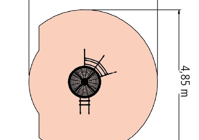 Adlerhorst® „Asslar“, ohne Rutsche und Standpfosten aus Eiche