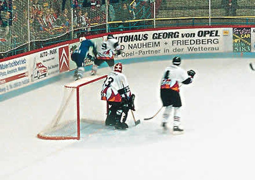 Eishockey-Tornetze aus Polyester