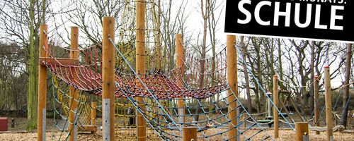HUCK Seiltechnik - der Partner, wenn es um Spielgeräte für Schulen geht Spielplatz Seilspielgerät