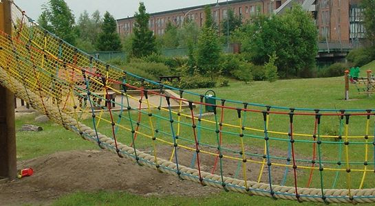 Dschungelbrücke inkl. Rahmenset