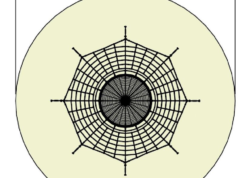 Seilnetz-Pyramide Dino 3