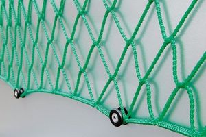 Abdecknetz aus Polypropylen hochfest mit elastischer Randmasche