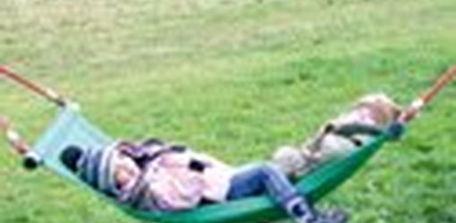 Polyester hammock