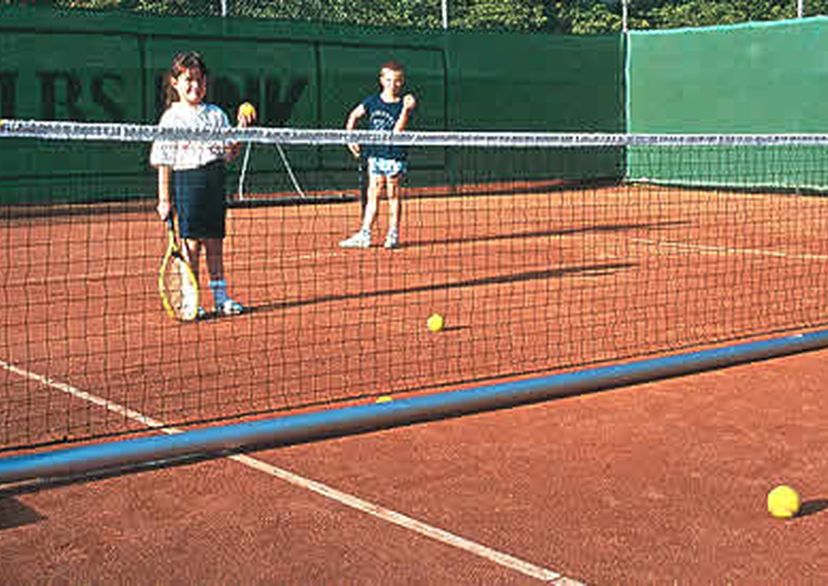 Kinder-Tennisnetz aus Polypropylen hochfest