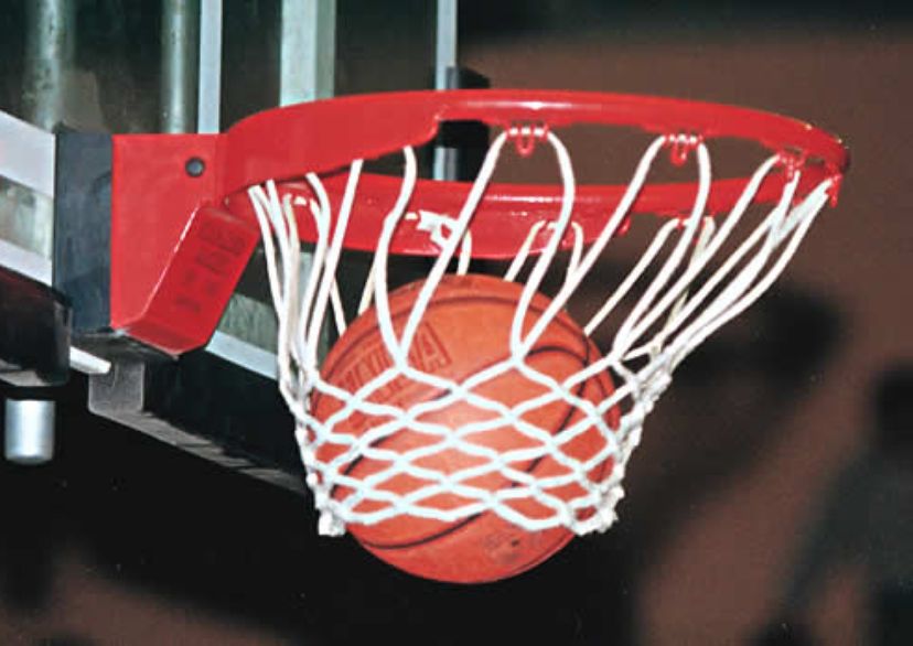 Anti-Whip-Basketball-Netz aus Polyester-Flechtleine