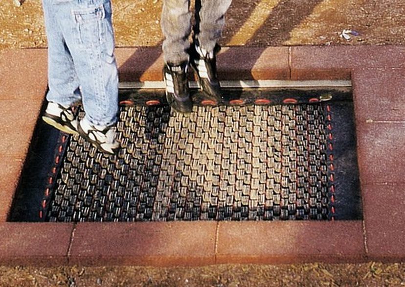 Mini-Trampolin zum Einbau