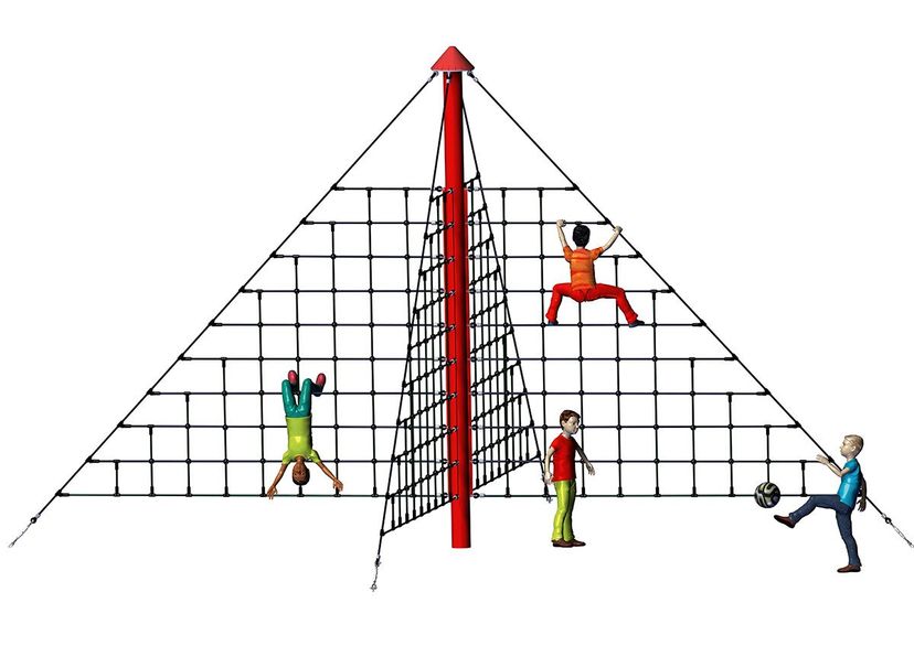 Seilspielgerät X-Pyramide Maxi