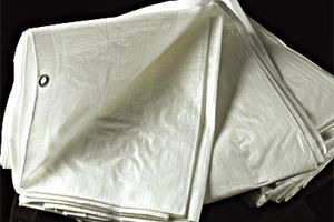 Gerüstschutzplane aus Tarpaulin