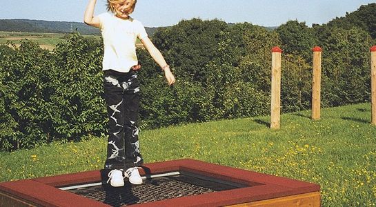 Eingrabrahmen für Einbautrampoline, für Mini-Trampolin (20.02.126)