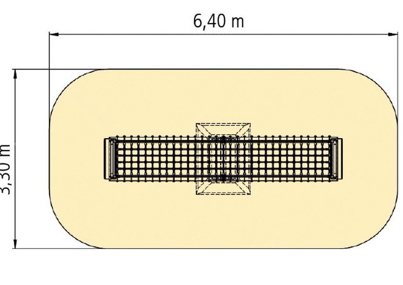 Netzwippe aus Stahl