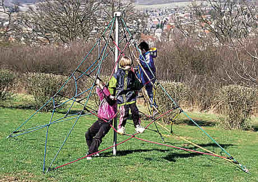 Kinder auf Super-Climb, Mini