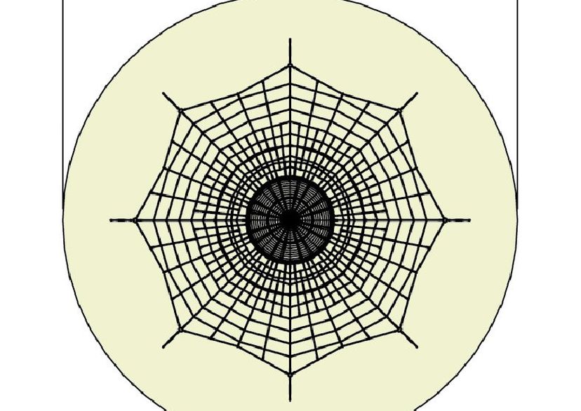 Seilnetz-Pyramide Dino 2