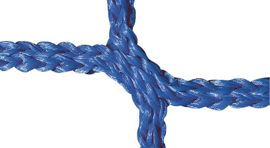 Knotenloses Seitenschutznetz aus Polypropylen hochfest mit angeketteltem Einfass-Seil