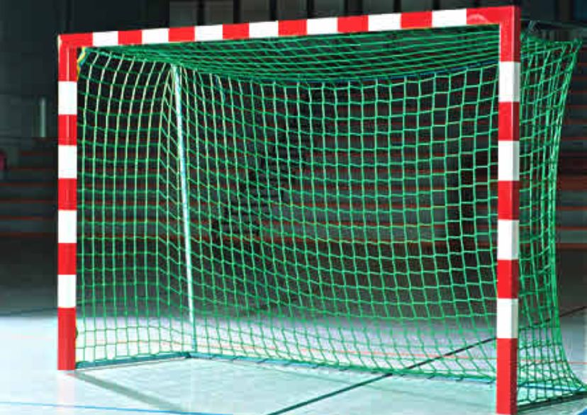knotenloses Hallenhandball-Tornetz aus Polypropylen