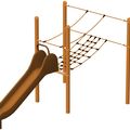 Vario-Element 10, Rutsche für Stahlpfosten