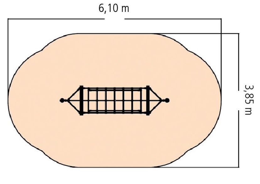 Kletterspiel Brücke