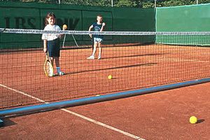 Kinder-Tennisnetz aus Polypropylen hochfest