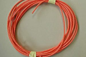 Seil, Qualität in orange