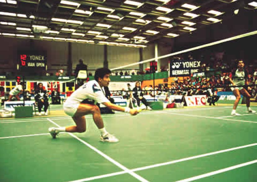 Badminton-Netzgarnitur aus Poylpropylen hochfest