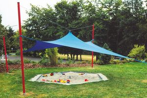 HUCK Sonnenpavillon-Abdeck-Kombination, mit Bodenhülsen