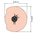 Adlerhorst® „Asslar“, ohne Rutsche und Standpfosten aus Stahl