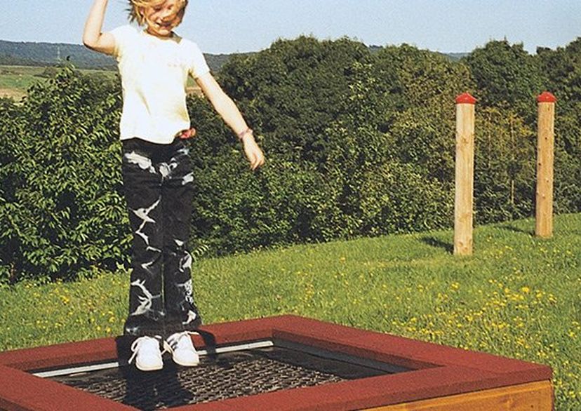 Eingrabrahmen für Einbautrampoline, für Mini-Trampolin (20.02.126)