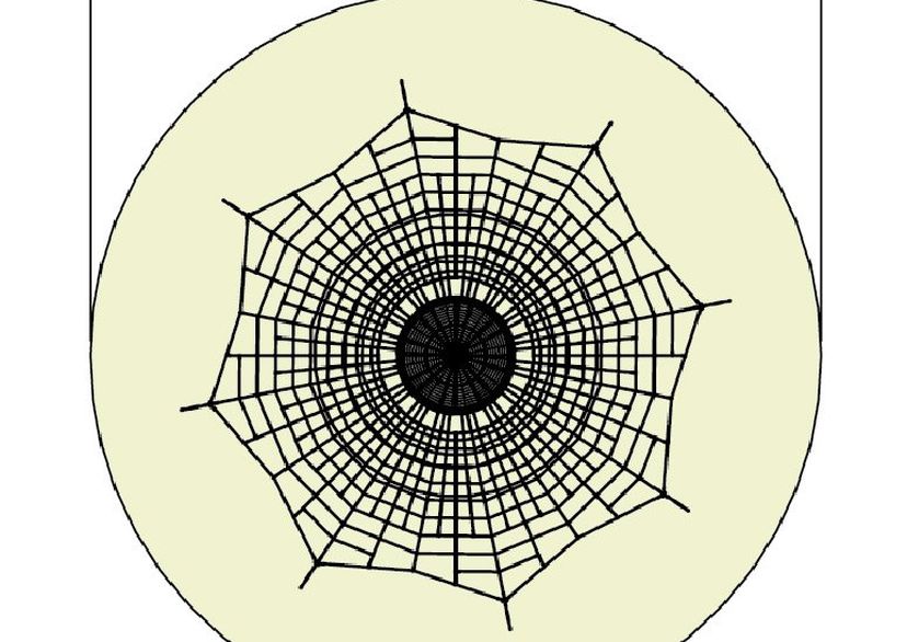 Seilnetz-Pyramide Dino 1