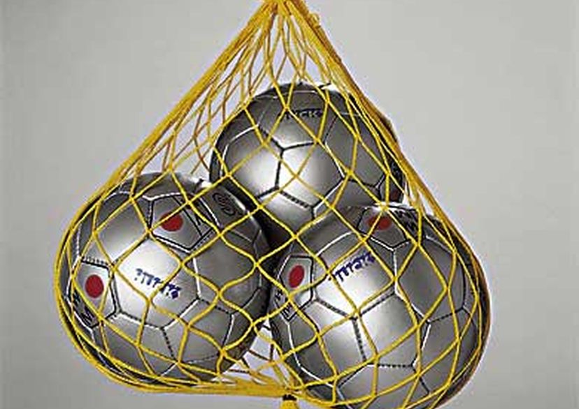Ball-Tragenetz aus Polypropylen hochfest mit Zugschnur