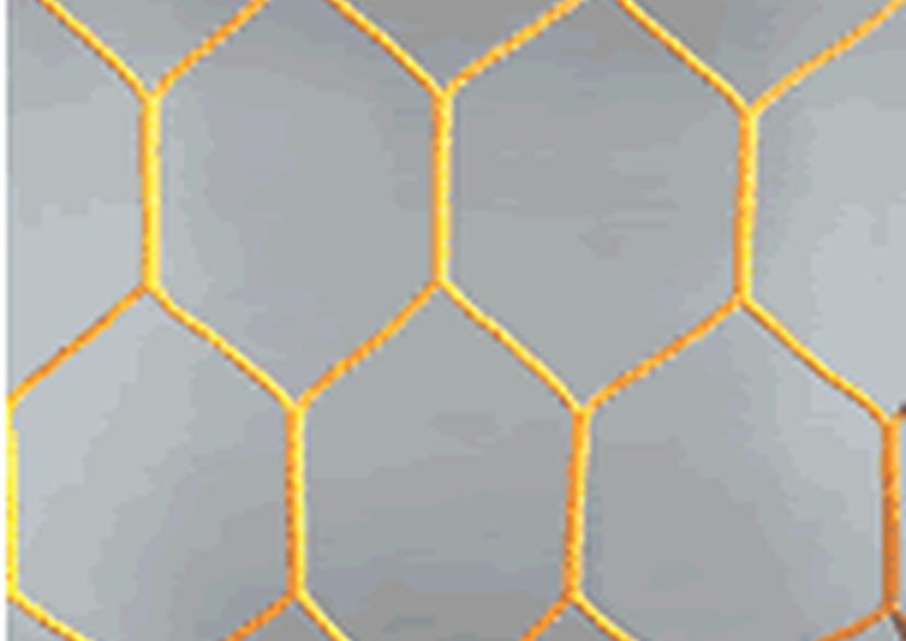 Exklusives Fußballtornetz aus Polypropylen hochfest mit wabenförmigen Maschen
