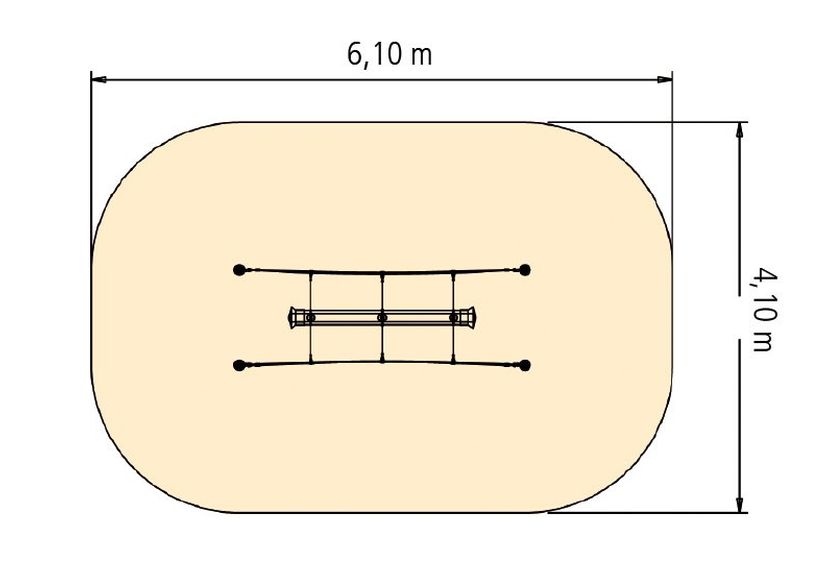 Mini-Tampenschaukel