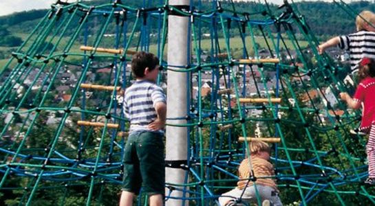 Rope net tower 2 3